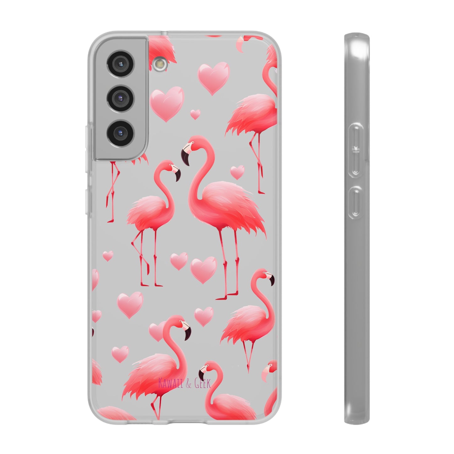 Pink Flamingo Elegance Flexi Phone case