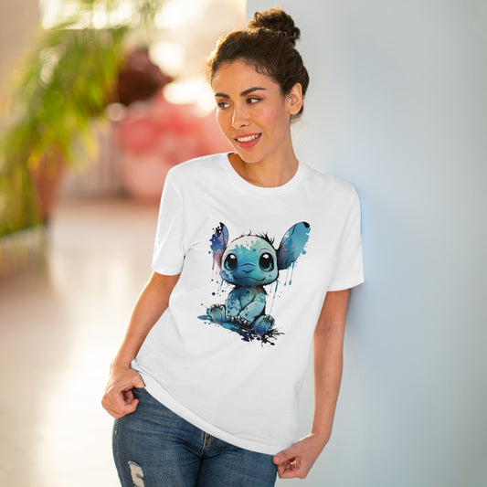 Stitch Organic Unisex T-Shirt - Add Some Adorable and Eco-Friendly Style to Your Wardrobe