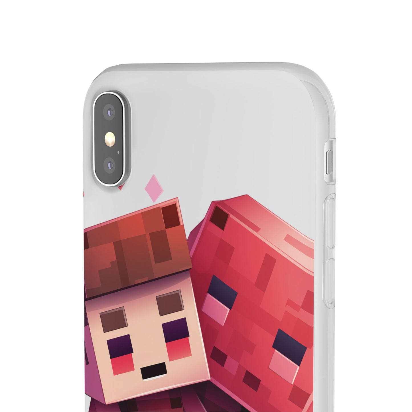 Phone Case - Lovers Minecraft Inspired Design