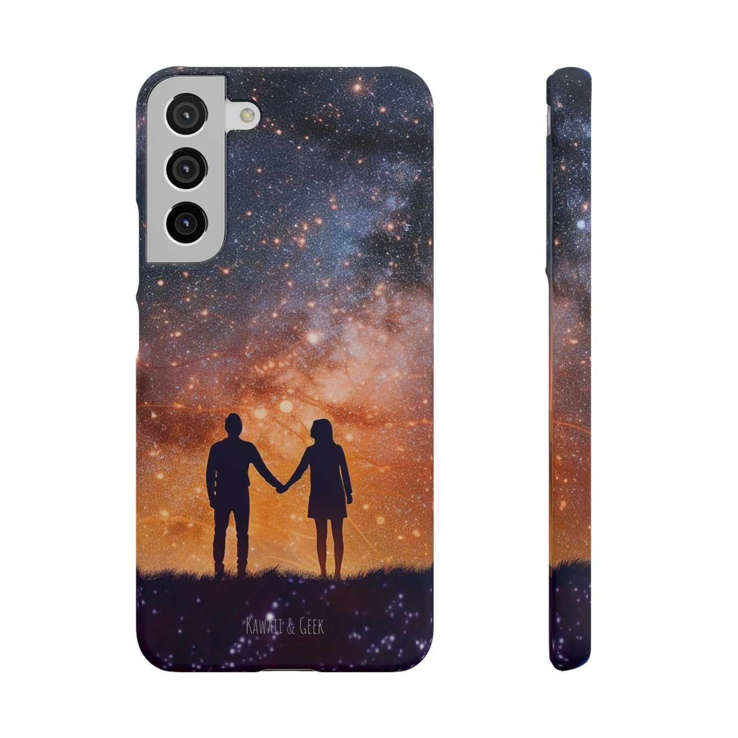 Starry Night Lovers Phone Case - Embrace the Beauty of the Night Sky