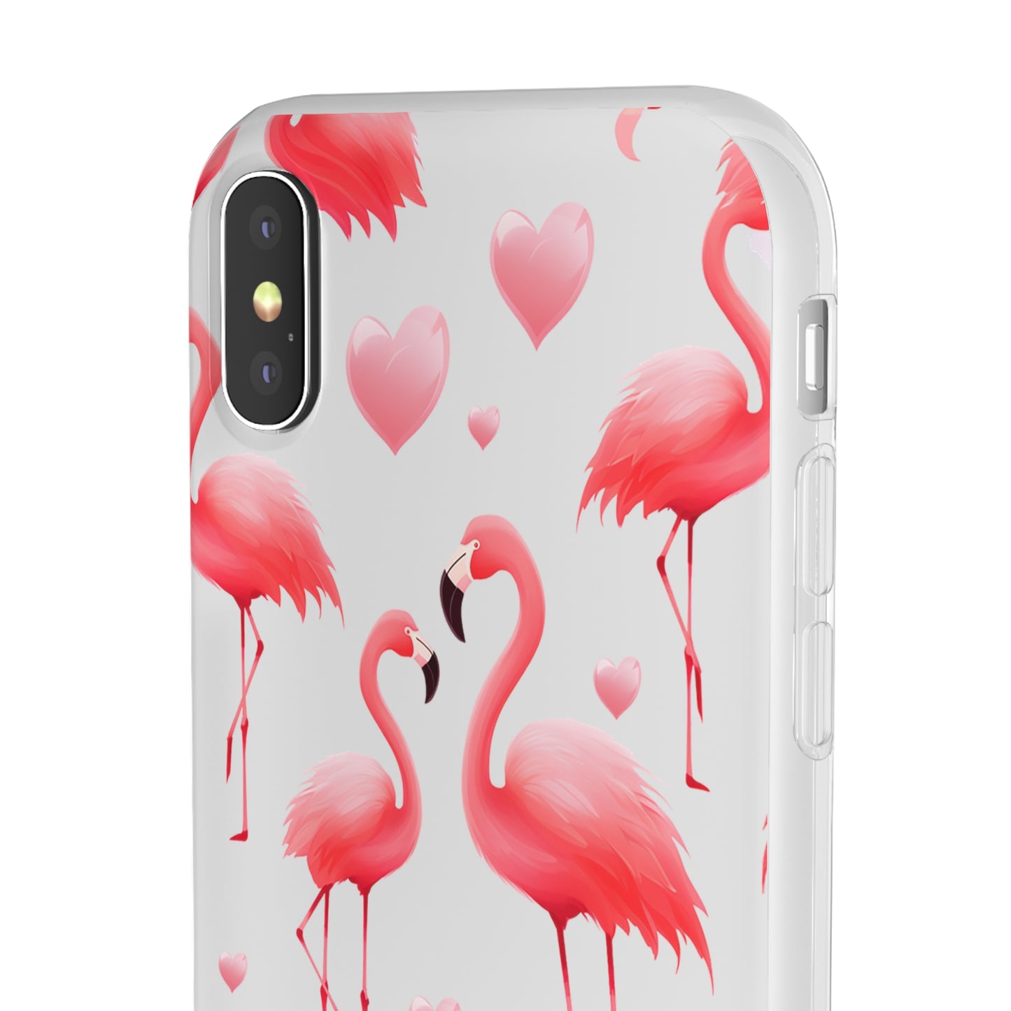 Pink Flamingo Elegance Flexi Phone case