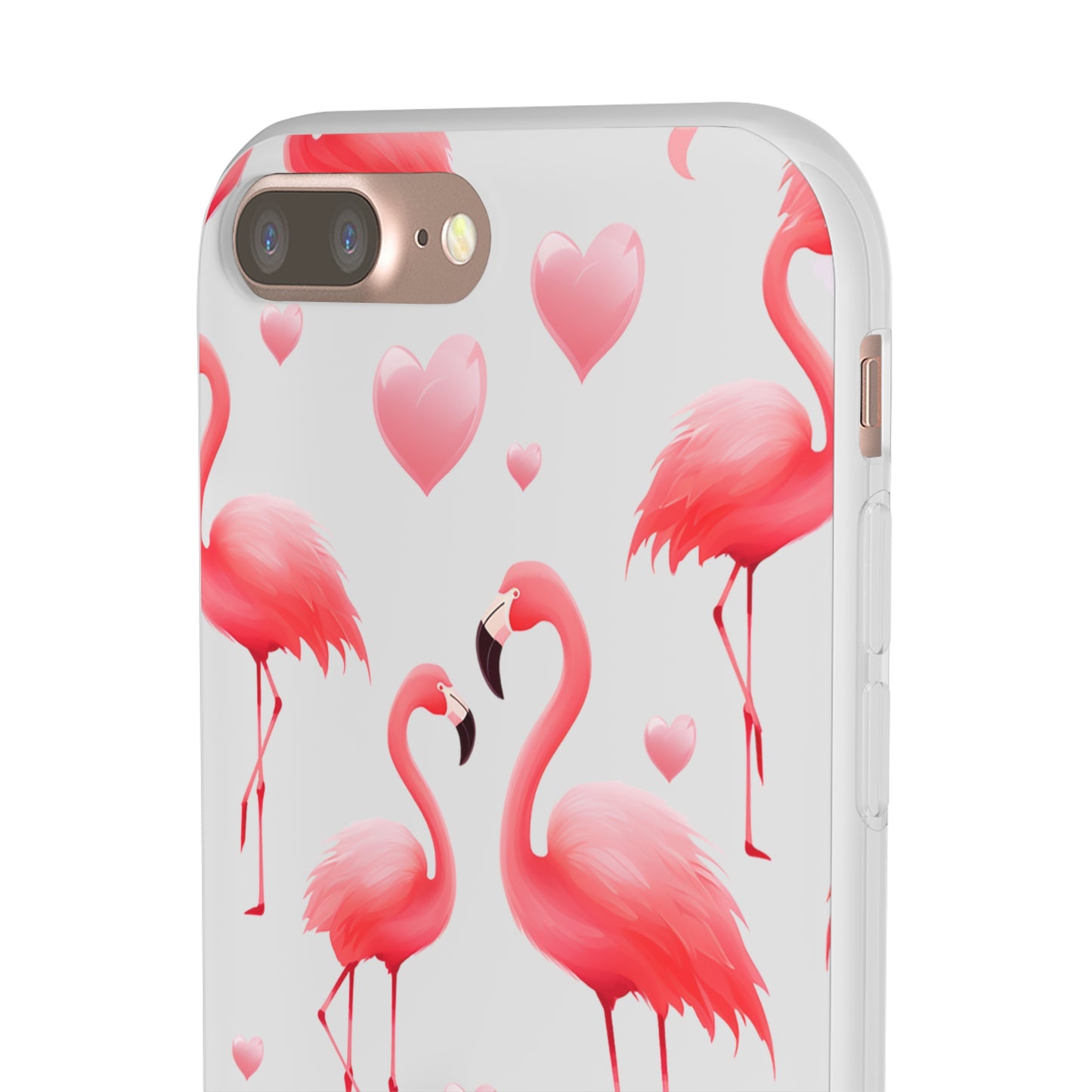 Pink Flamingo Elegance Flexi Phone case