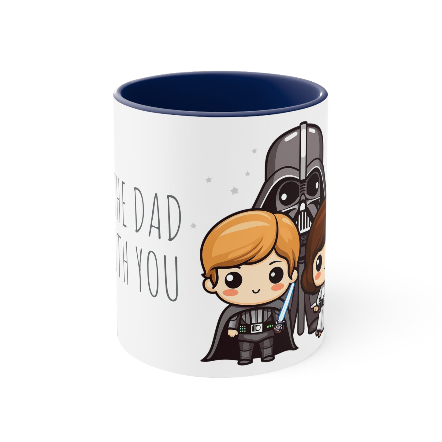 Darth Vader Mug with Kids Luke and Leia : May the Dad Be with You - Star Wars - Father's Day Special