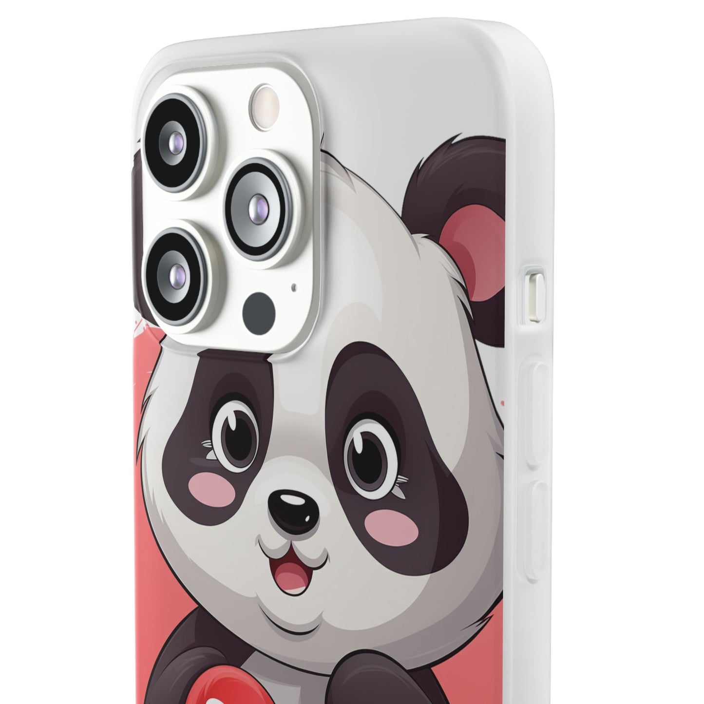 Heart Panda Flexi Case