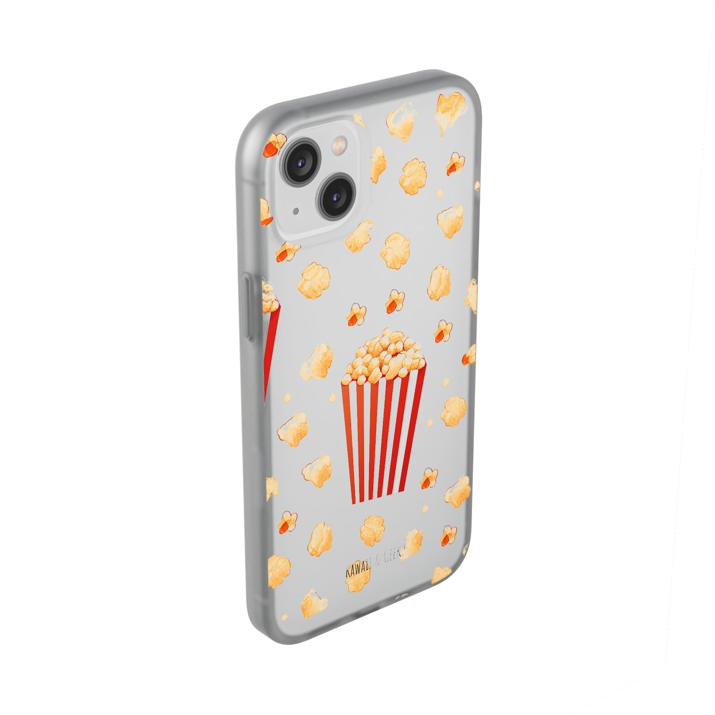 Popcorn Transparent Flexi Phone Case