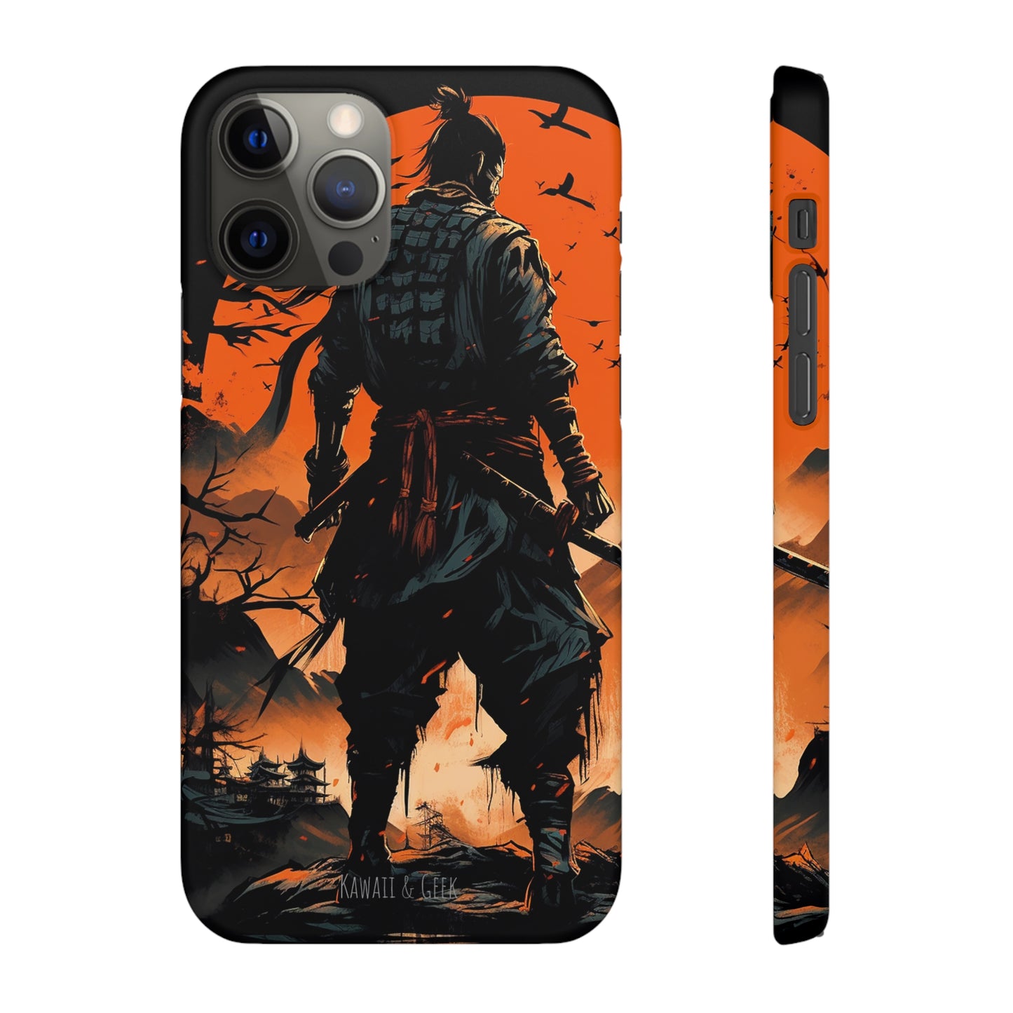 Samurai phone Case - Embrace the Epic and Artistic with Every Glance