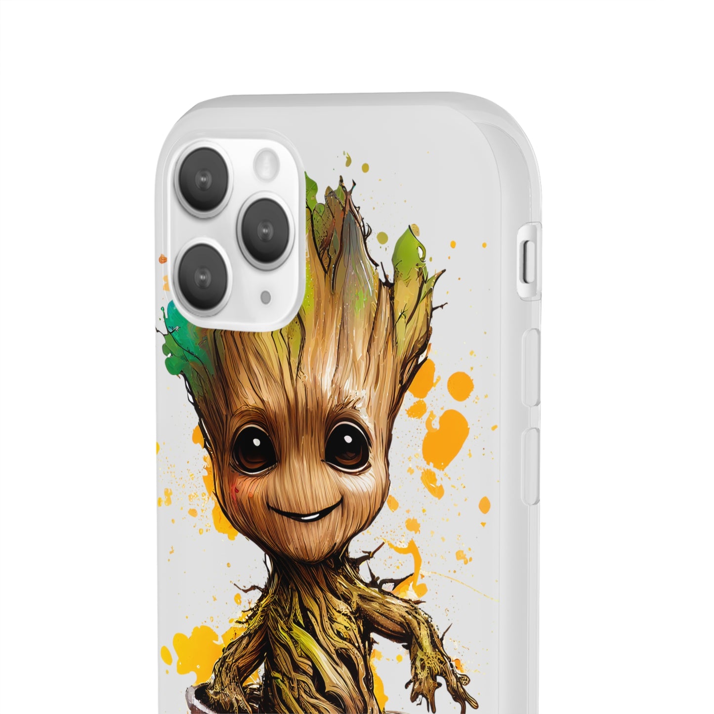 Baby Groot Flexi Phone Case - Add Adorable Charm to Your Device