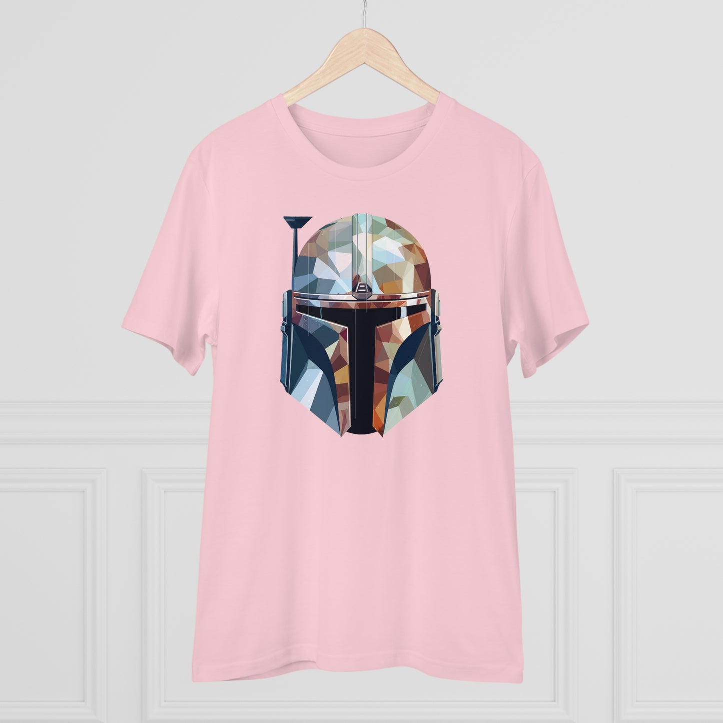 The Mandalorian Polygonal T-Shirt - Embrace Interstellar Adventure - Star Wars