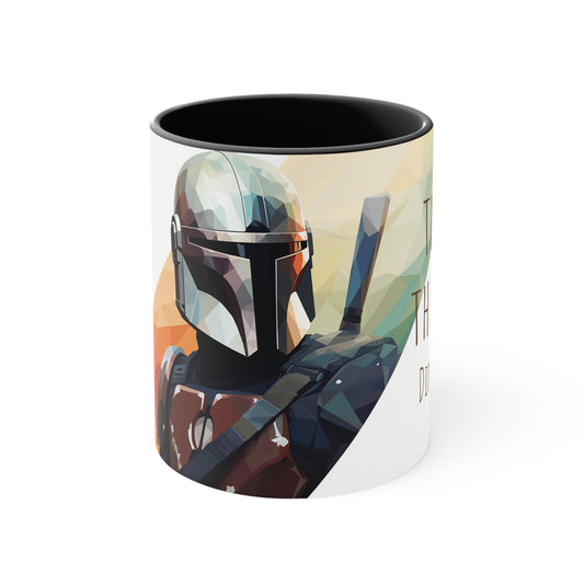 Mandalorian Mug - Embrace the Bounty Hunter's Path with 'This is the Way'