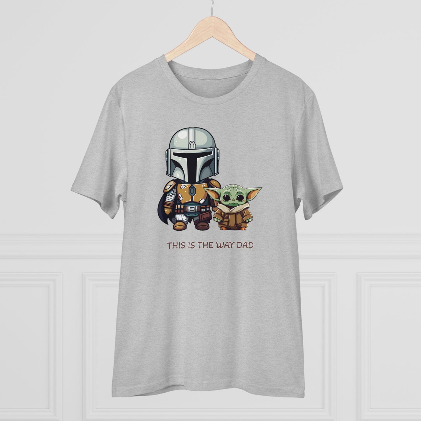 Mandalorian and Baby Yoda T-Shirt - This is the Dad - Celebrate Father's Day in Style and Sustainability - Star Wars