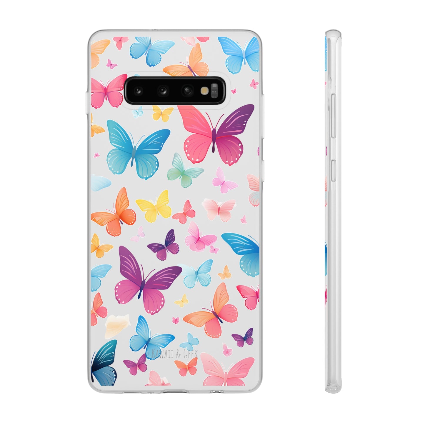 Charming Butterflies Flexi Transparent Phone Case