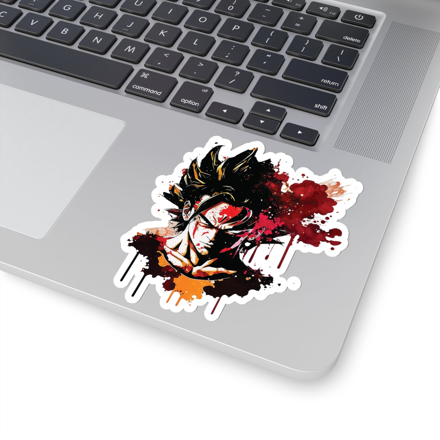 San Goku Sticker - Add Some Colorful and Powerful Style to Your Tech - Dragon Ball