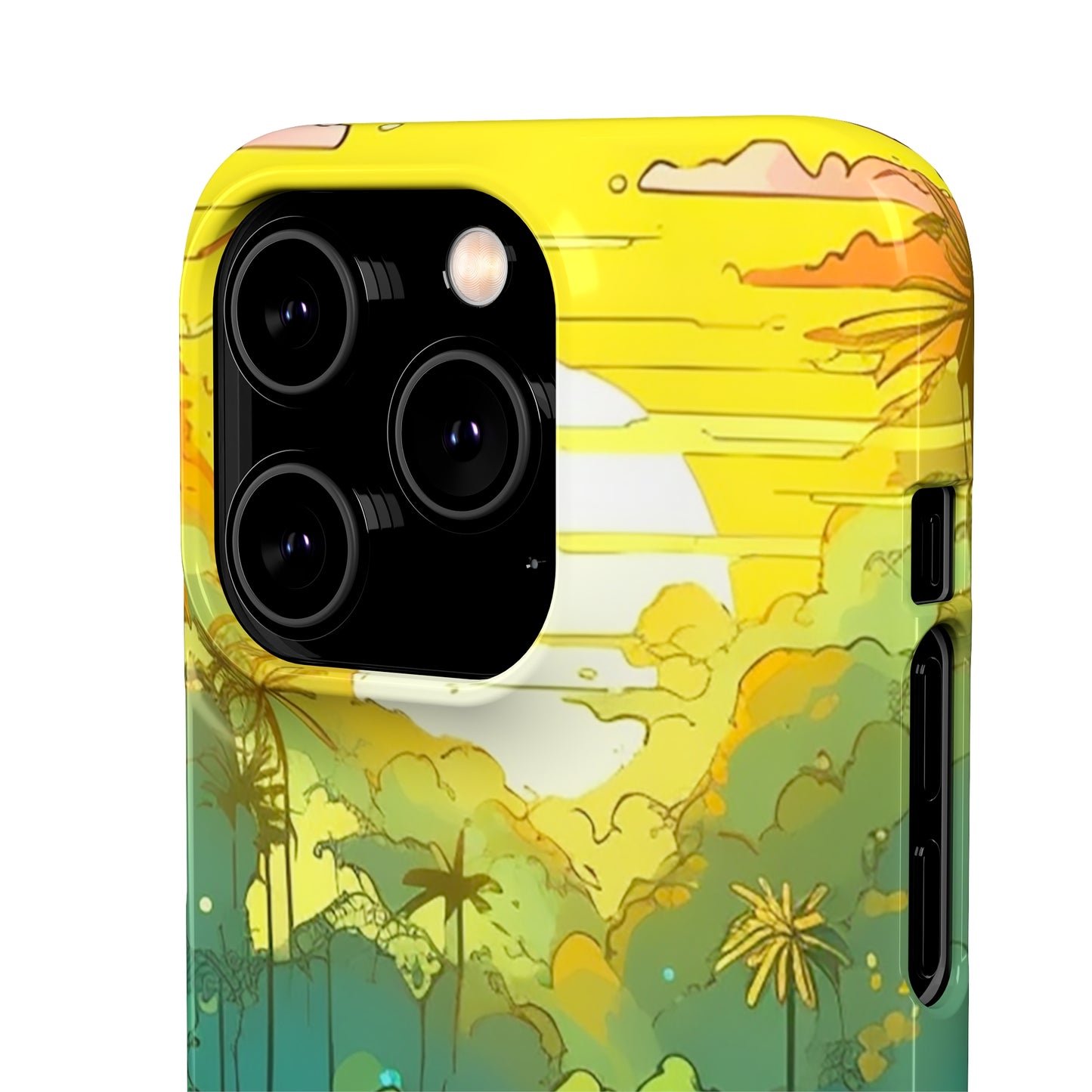 Rainforest at Sunset Phone Case - Capture the Serenity of Nature on Your Device