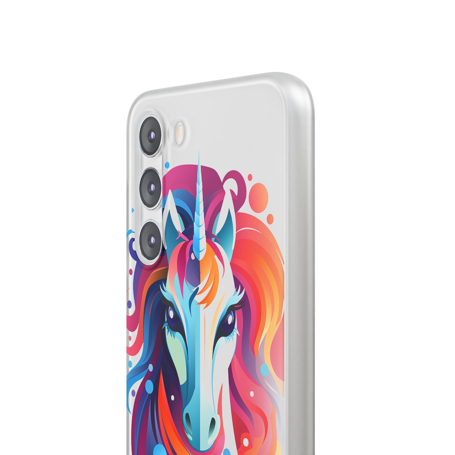 Ink Unicorn Flexi Transparent Phone Case