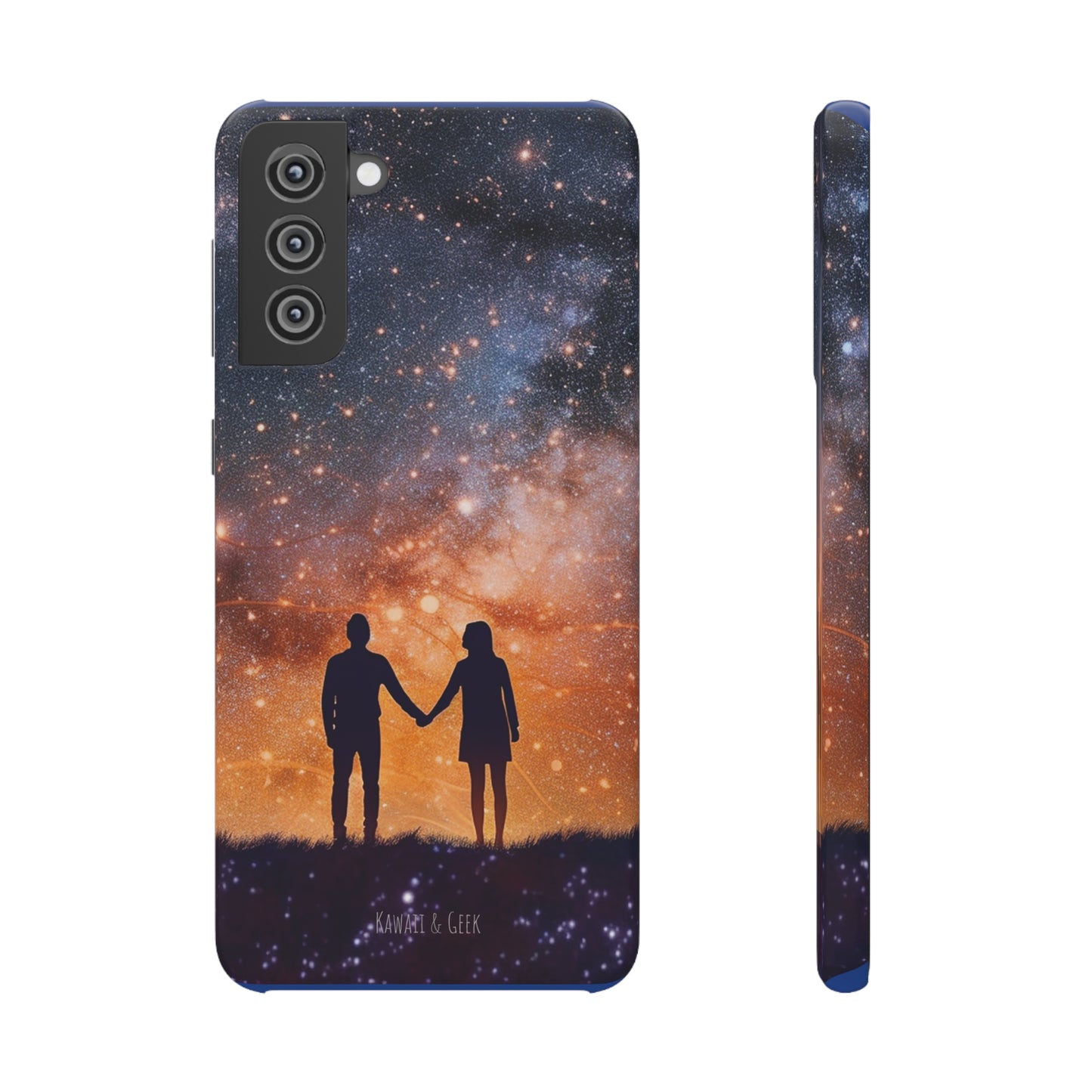 Starry Night Lovers Phone Case - Embrace the Beauty of the Night Sky