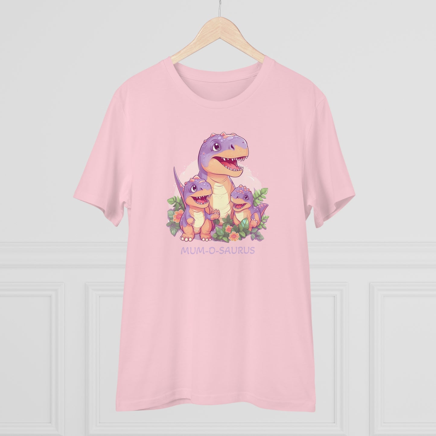 Mum-o-saurus - Unisex Eco-Friendly T-Shirt - Celebrate Mother's Day with Playful Style and Sustainability