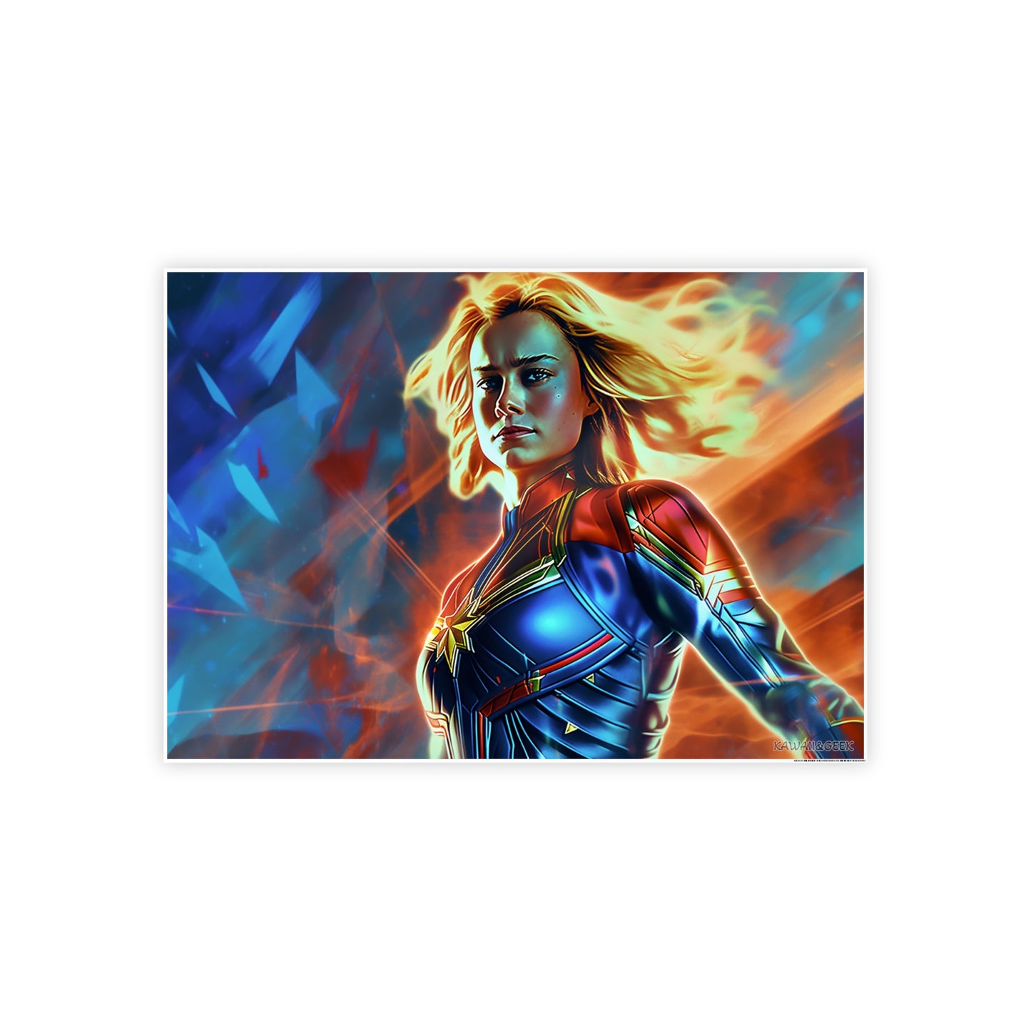 Captain Marvel Poster - Empower Your Space with Marvel's Mighty Heroine - Avengers