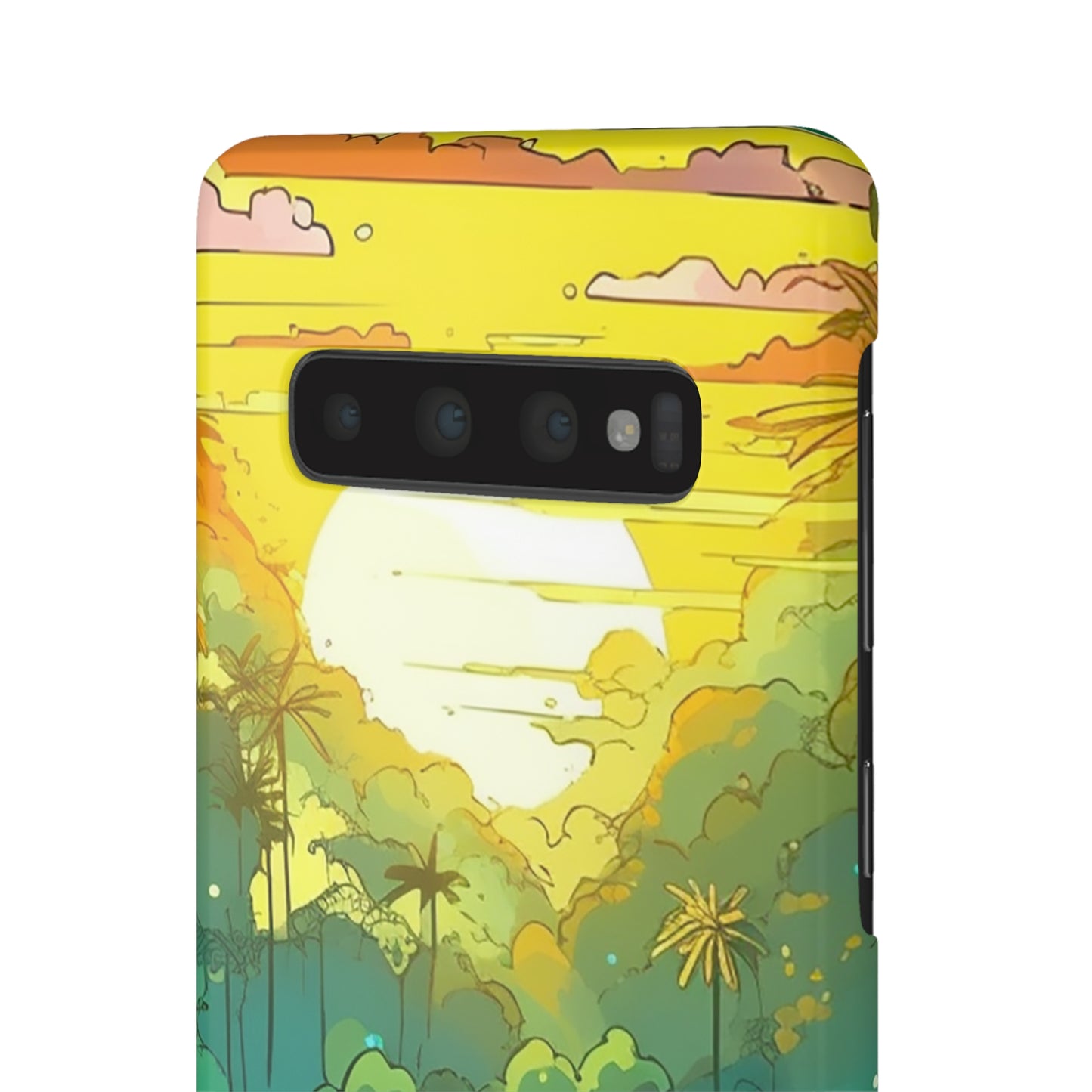 Rainforest at Sunset Phone Case - Capture the Serenity of Nature on Your Device