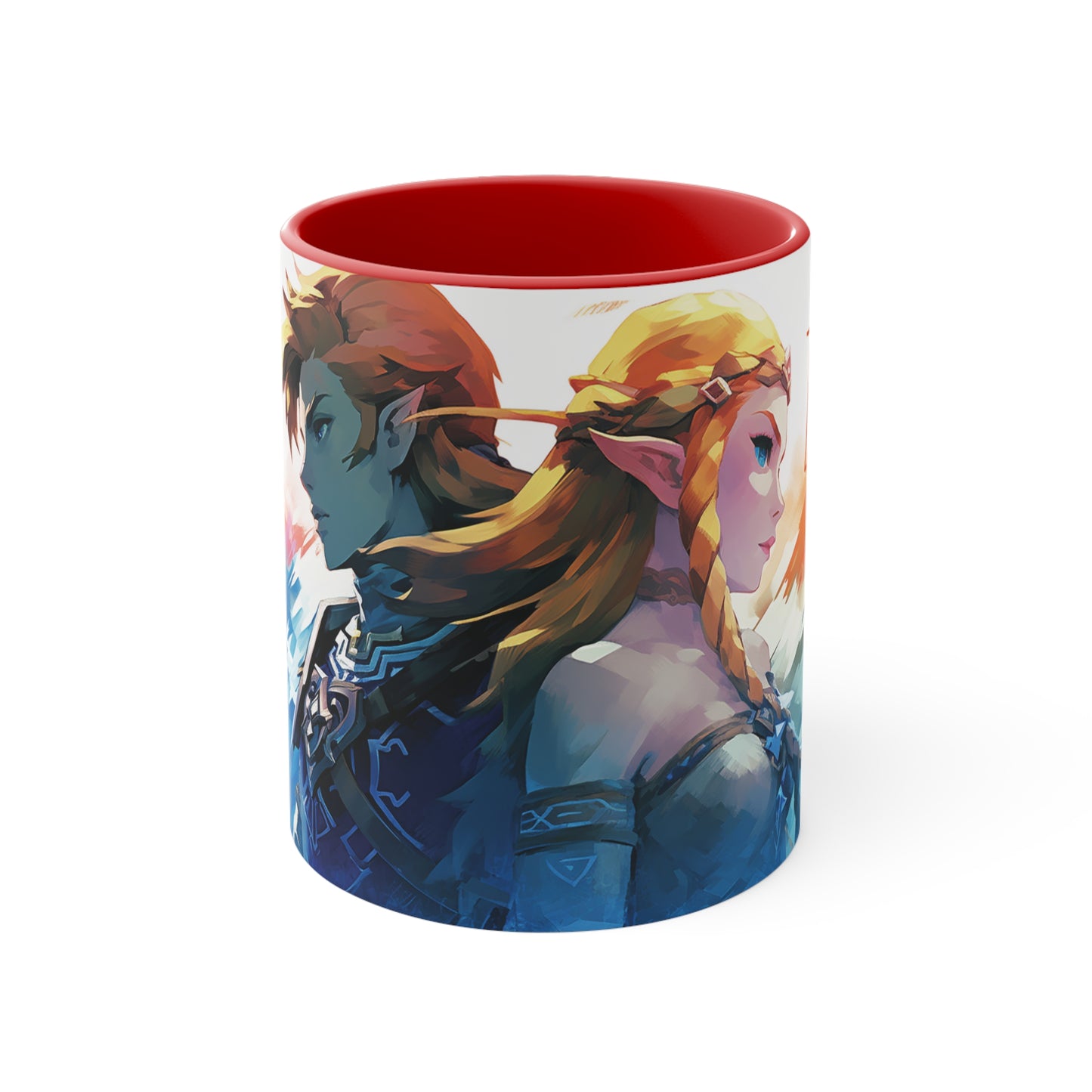 Zelda and Link Mug: The Legend Continues