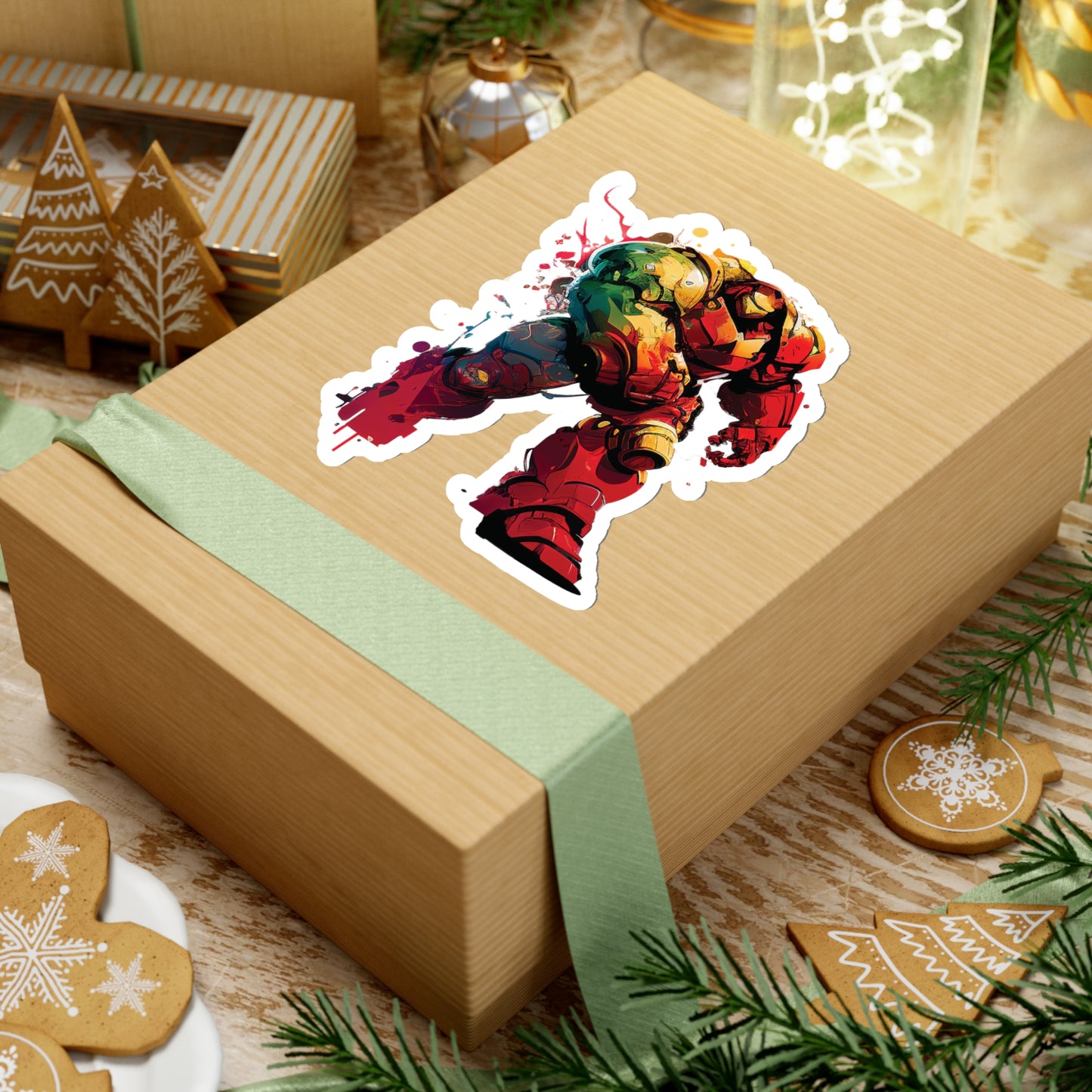 Hulk Buster Sticker - Add Some Unique and Powerful Style to Your Tech - Avengers