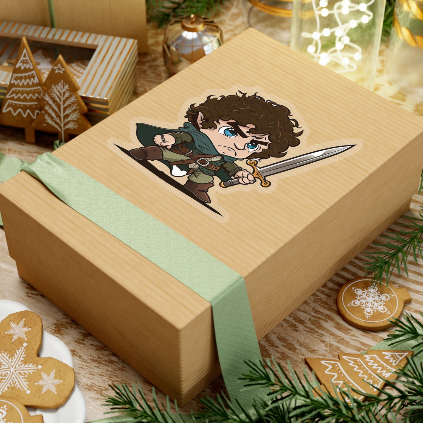 Frodo Sticker - Add Some Adorable and Powerful Style to Your Tech - Lord of the Rings