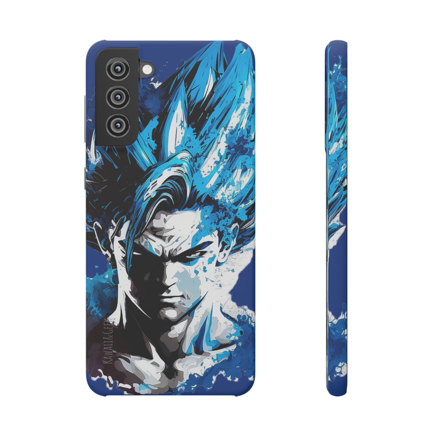 San Goku blue Phone Case - Add Some Powerful and Vibrant Style to Your Phone