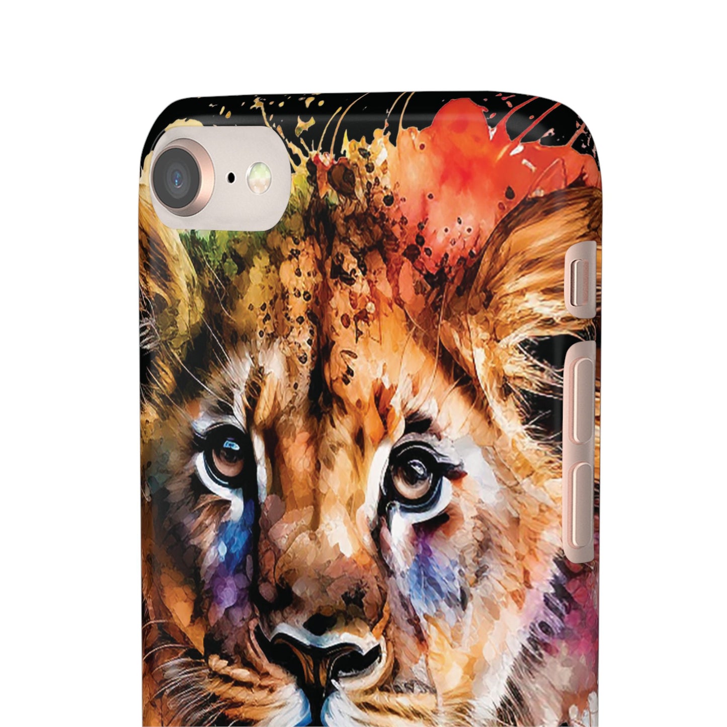 Phone Case Watercolor Lion Cub