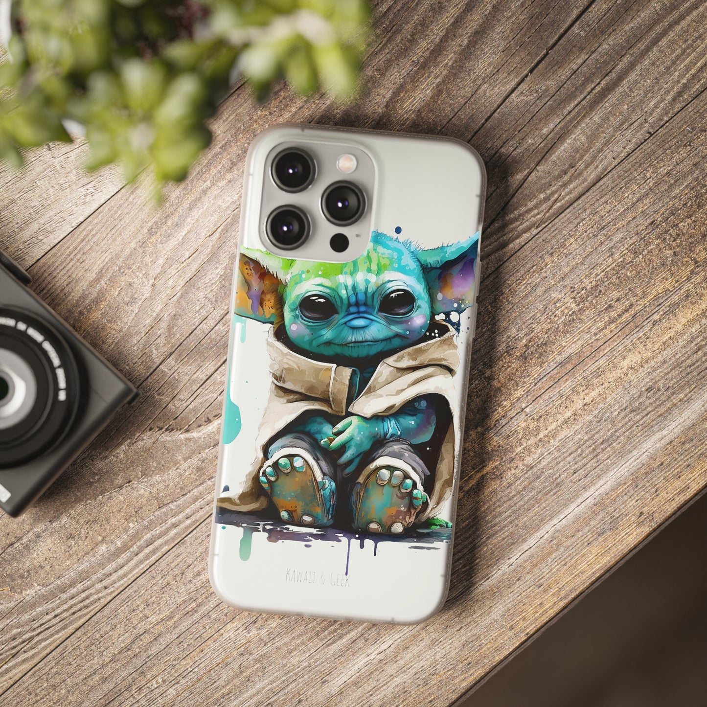 Baby Yoda Grogu flexi Phone Case - Add Some Adorable and Artistic Style to Your Smartphone - The Mandalorian - Star Wars