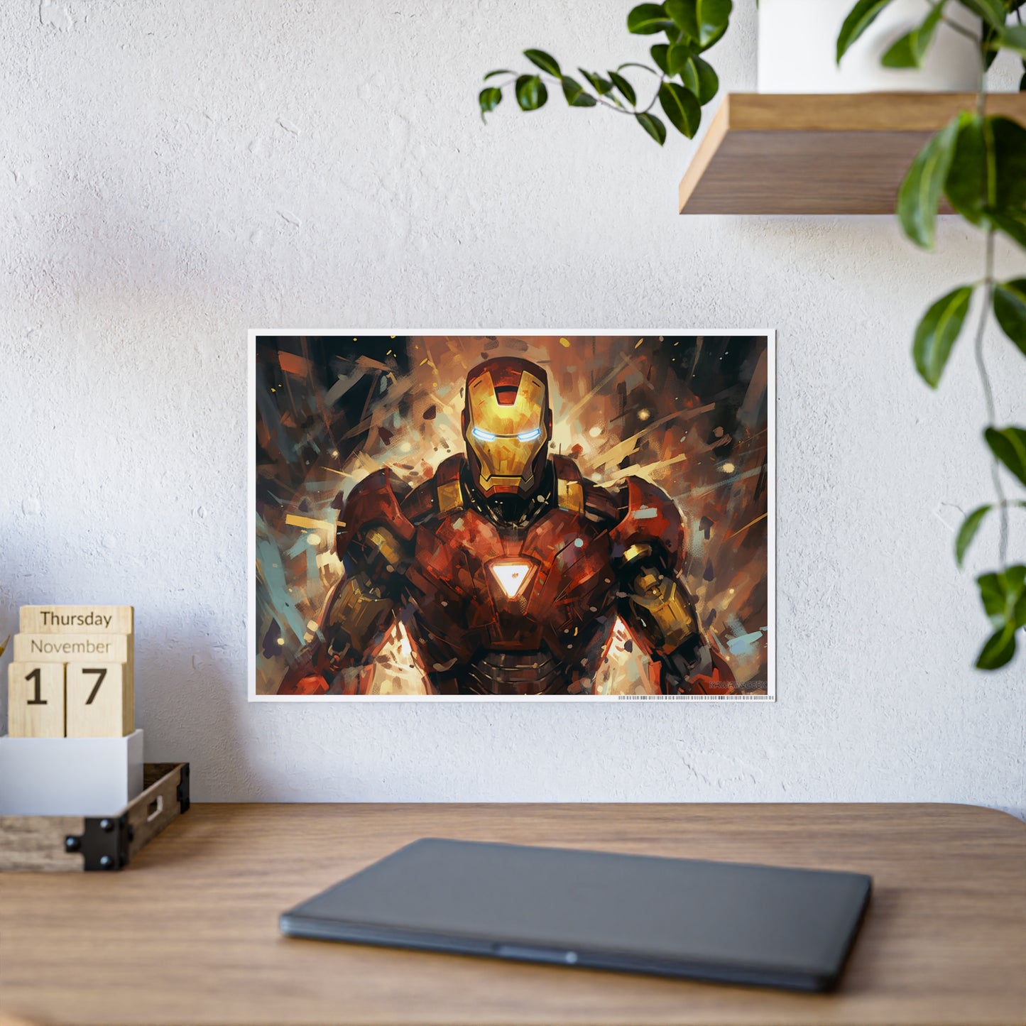 Iron Man Poster - Unleash the Heroic Vibe with Stunning Artistry - Avengers