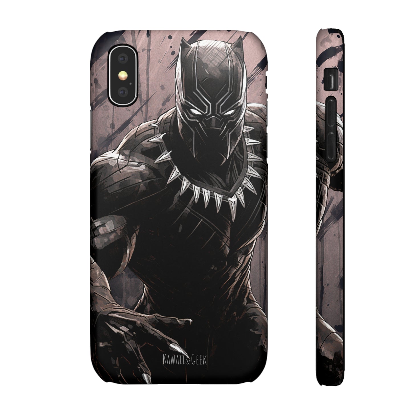 Black Panther Phone Case - Add Some Bold and Artistic Style to Your Tech - Marvel - Avengers