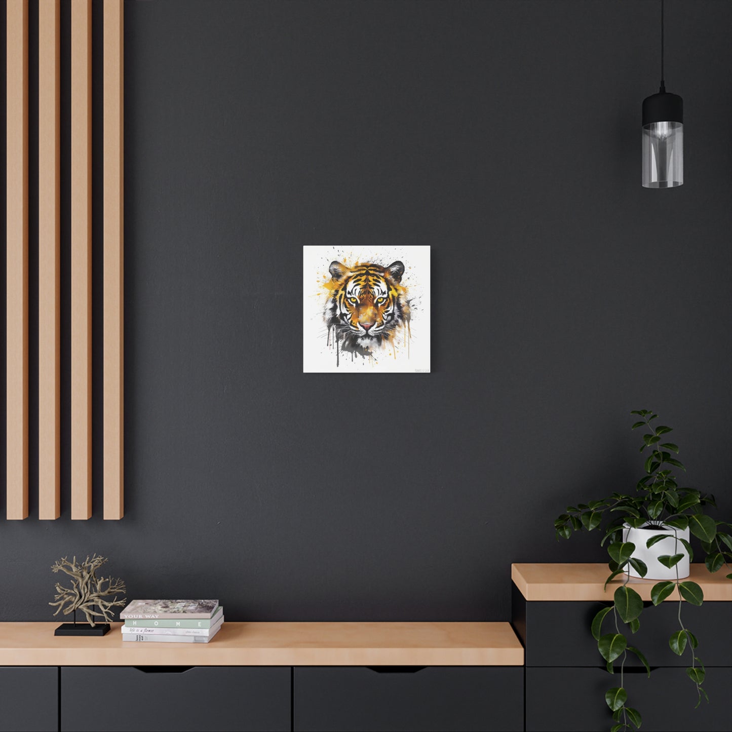 Fearless Tiger Canvas - Embrace the Majestic Power of Nature