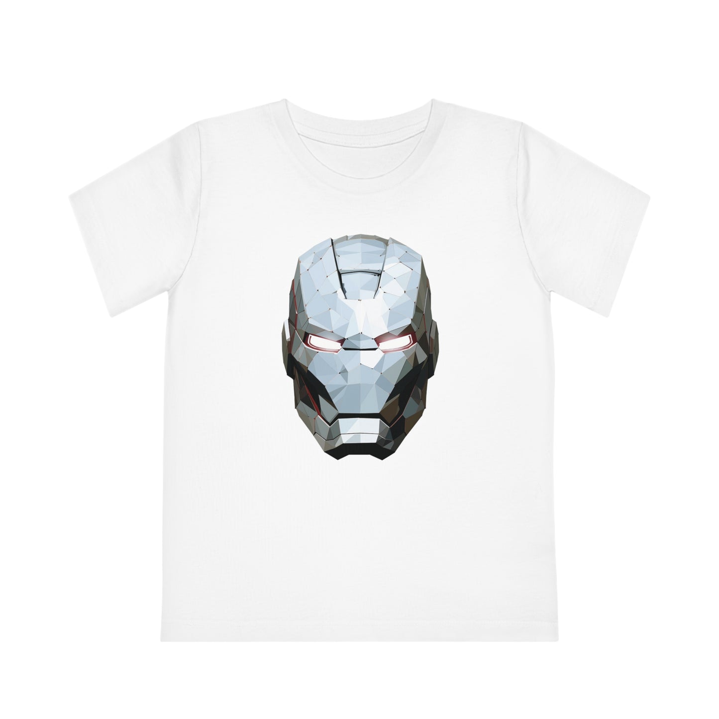 Iron Man Polygonal Kids T-Shirt - Embrace Heroic Style