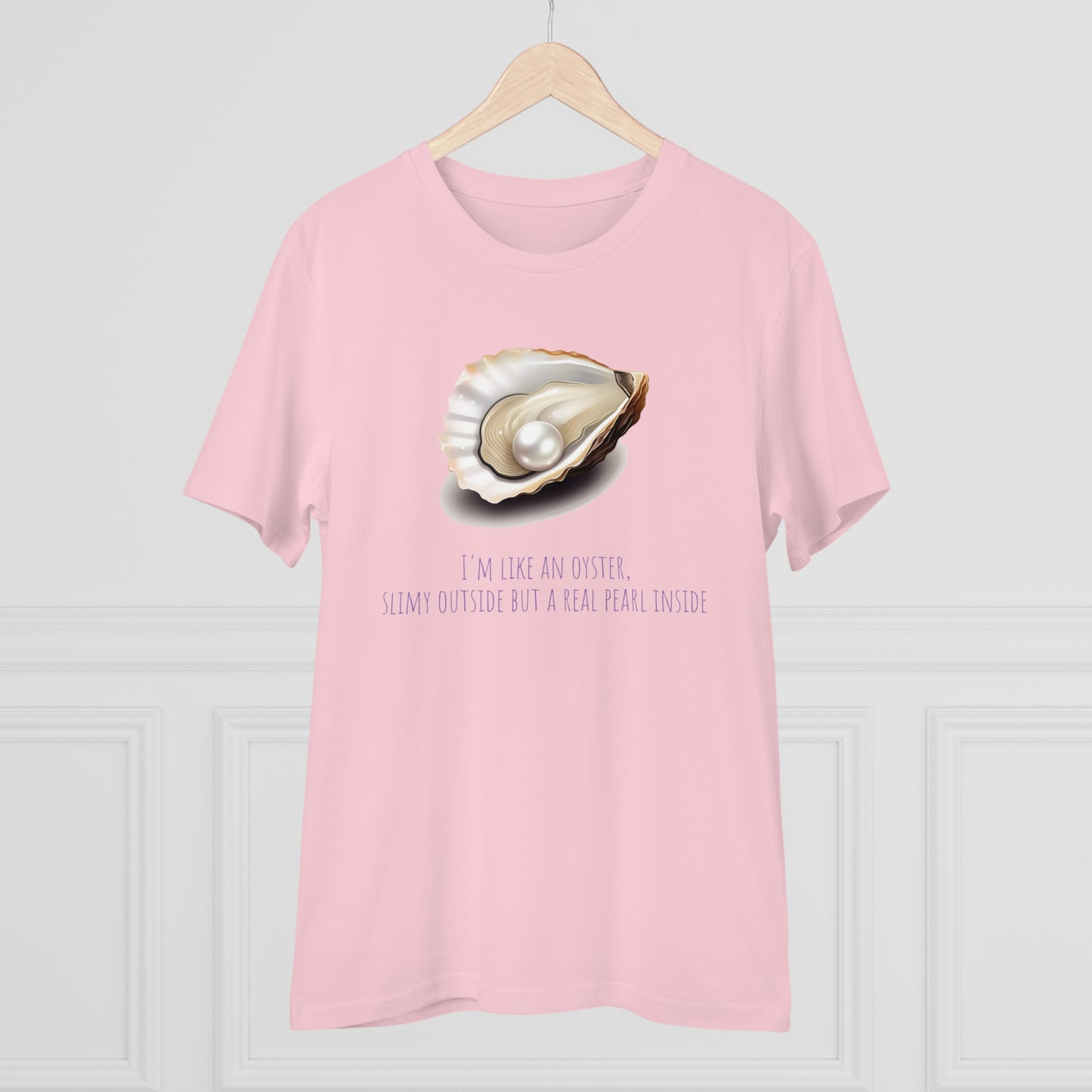 Eco-Friendly Pearl Oyster T-shirt: Celebrate Inner Beauty