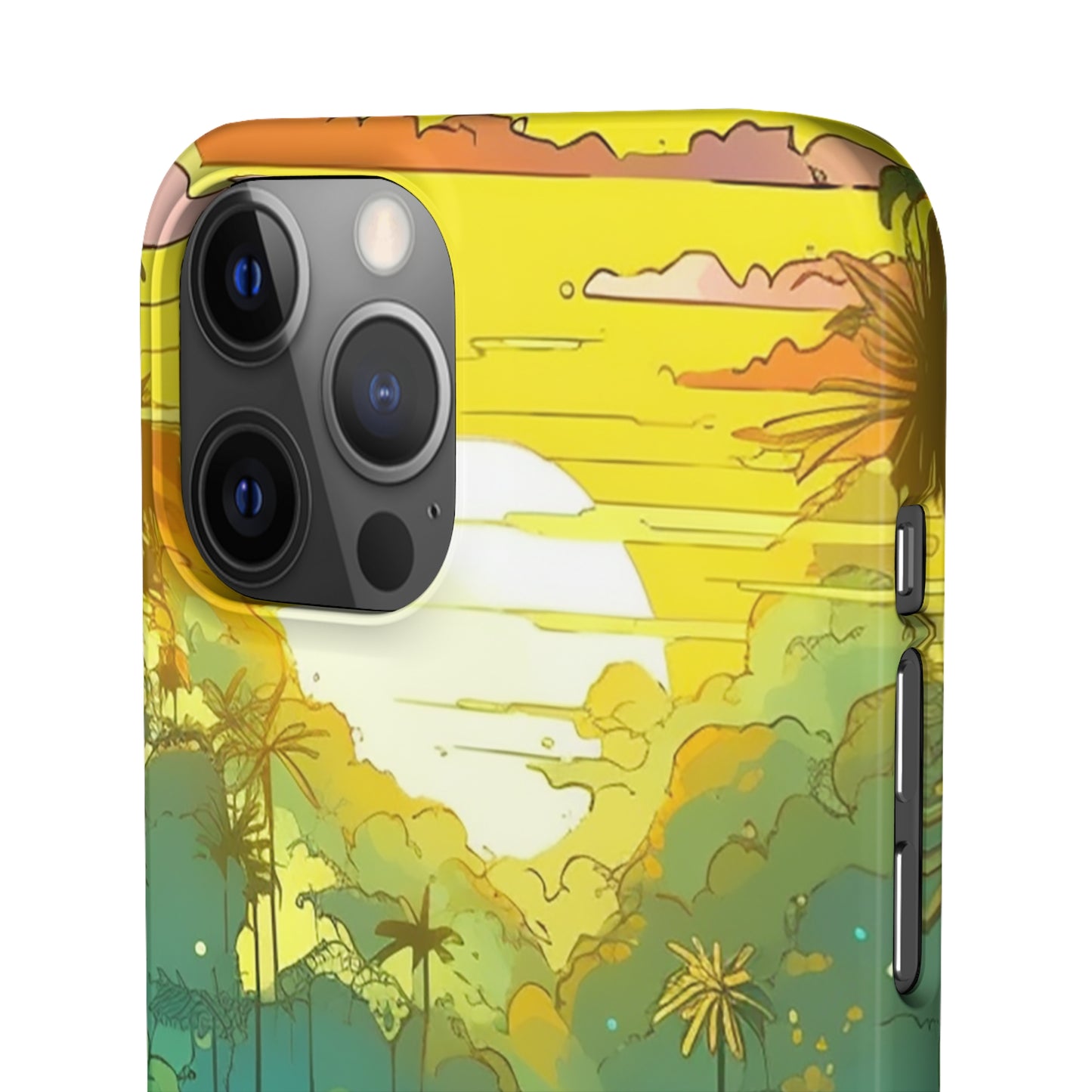 Rainforest at Sunset Phone Case - Capture the Serenity of Nature on Your Device