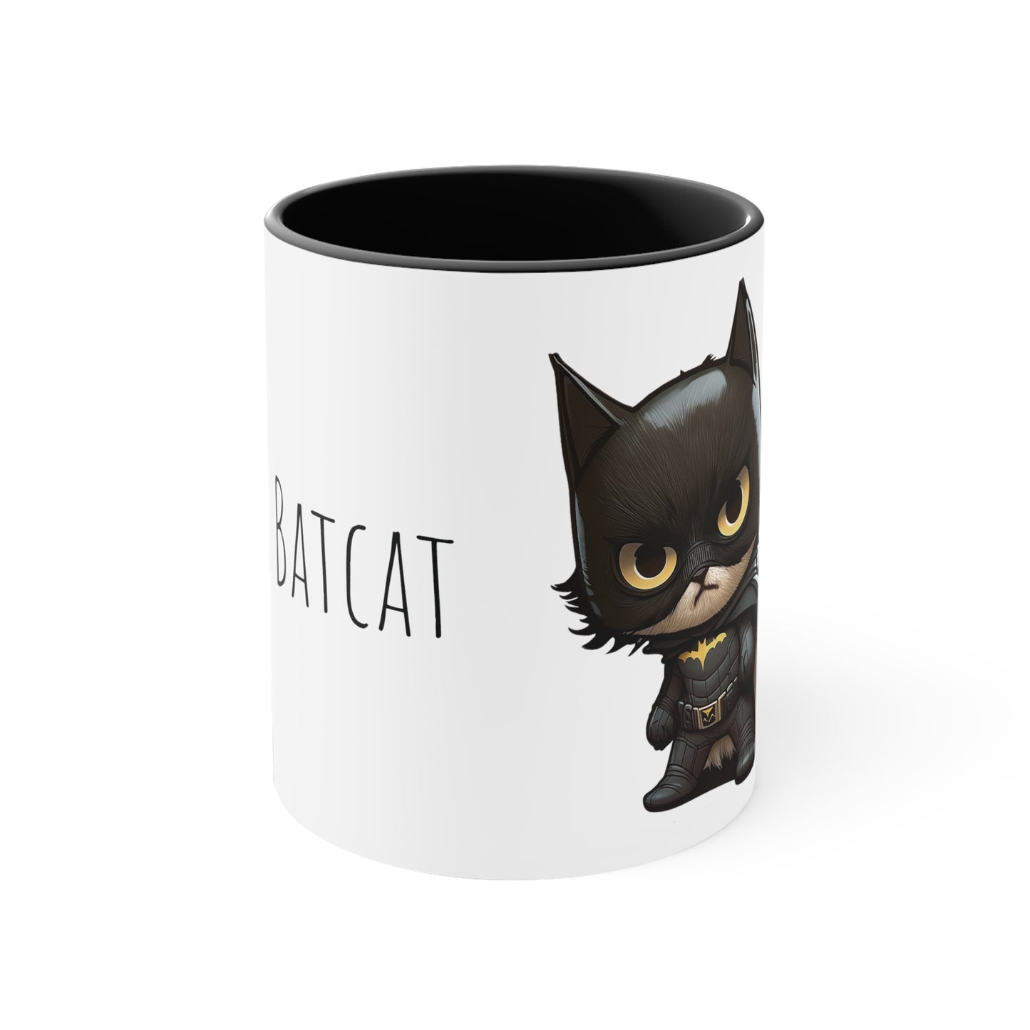 Cute Batcat Mug - Unleash Your Feline Superpowers