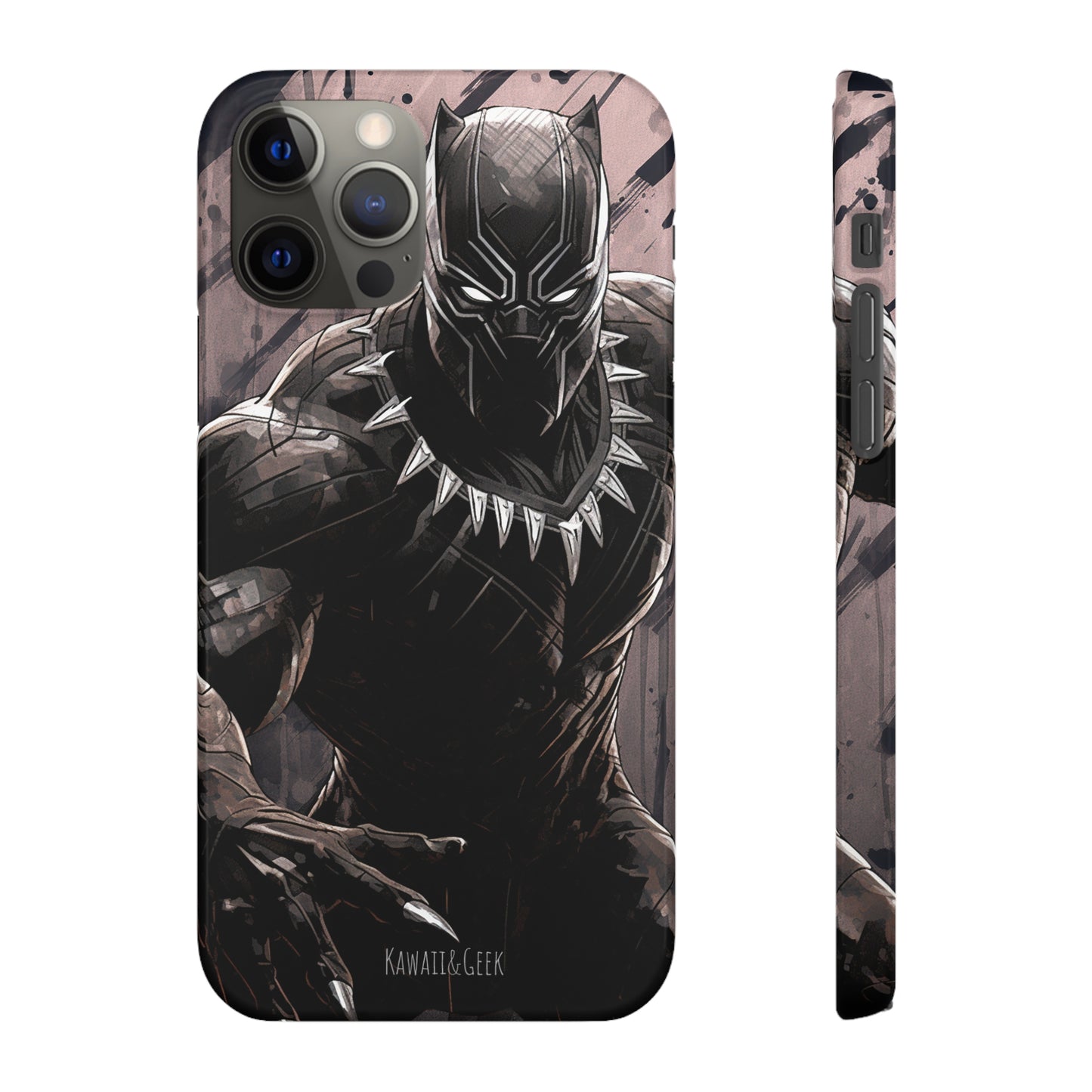 Black Panther Phone Case - Add Some Bold and Artistic Style to Your Tech - Marvel - Avengers