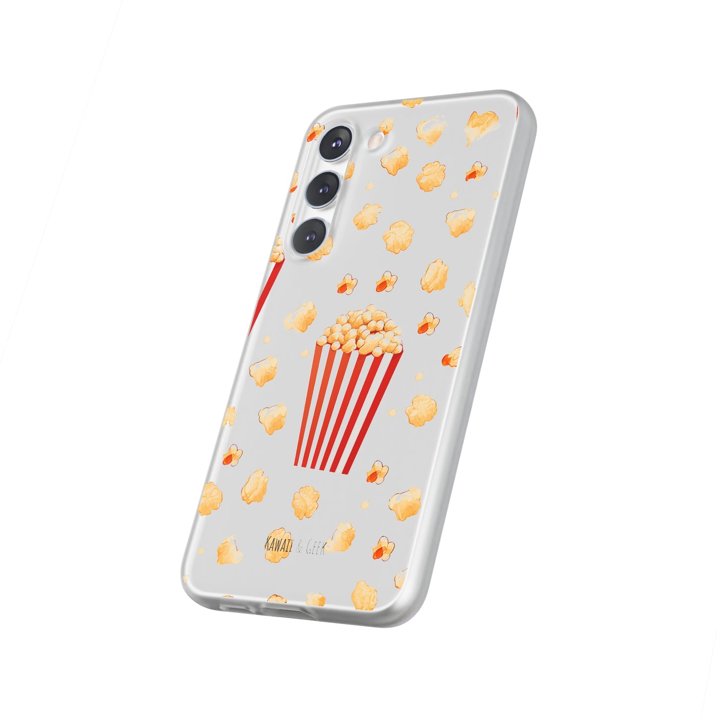 Popcorn Transparent Flexi Phone Case