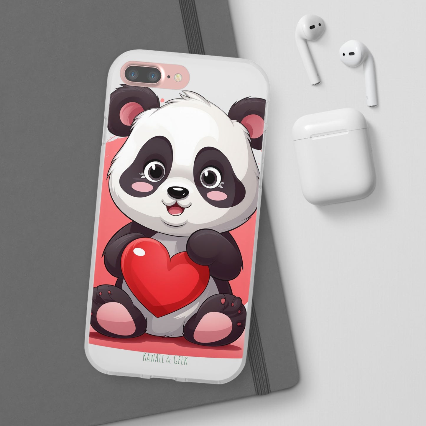 Heart Panda Flexi Case