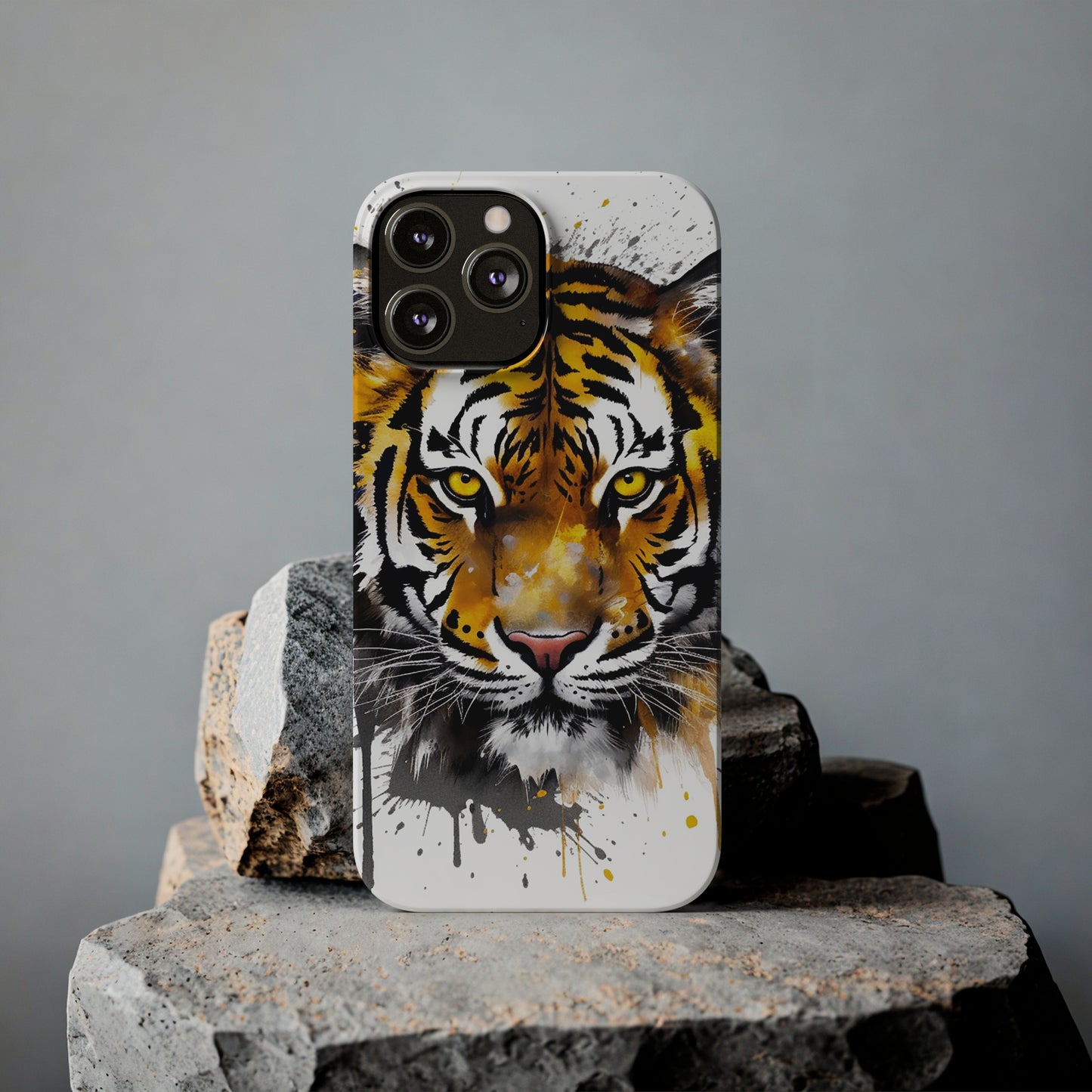 Tiger Flexi Phone Case - Add a Captivating and Artistic Touch to Your Device