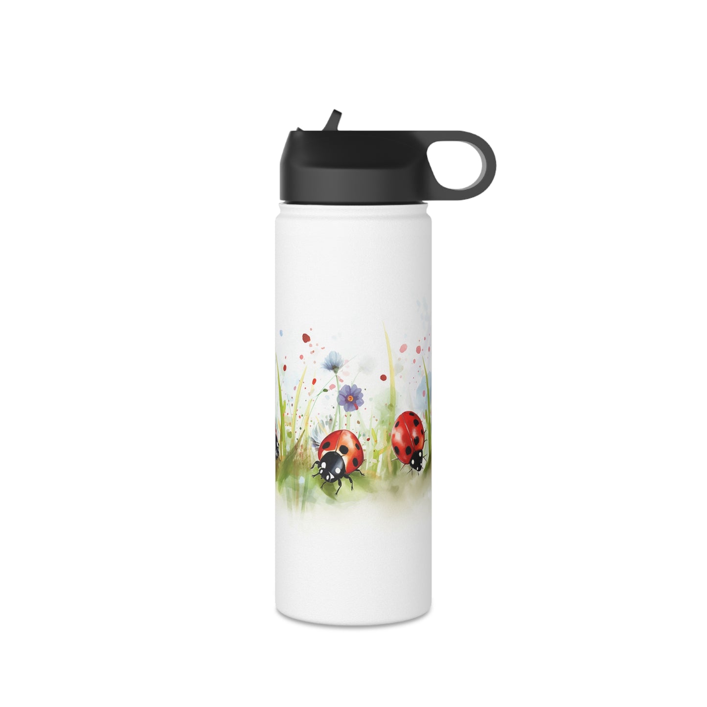 Ladybugs Garden Party: Stainless Steel Bottle