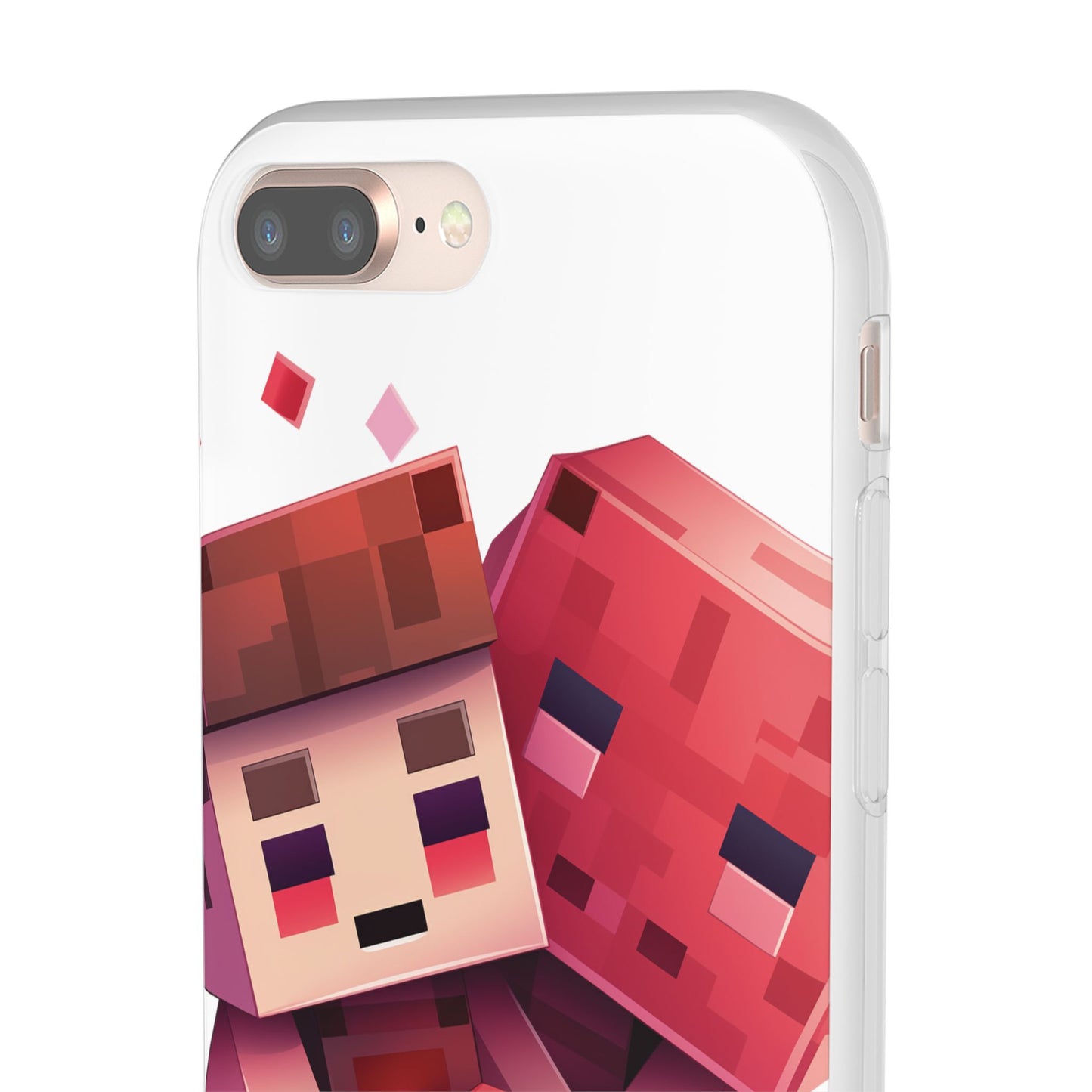 Phone Case - Lovers Minecraft Inspired Design