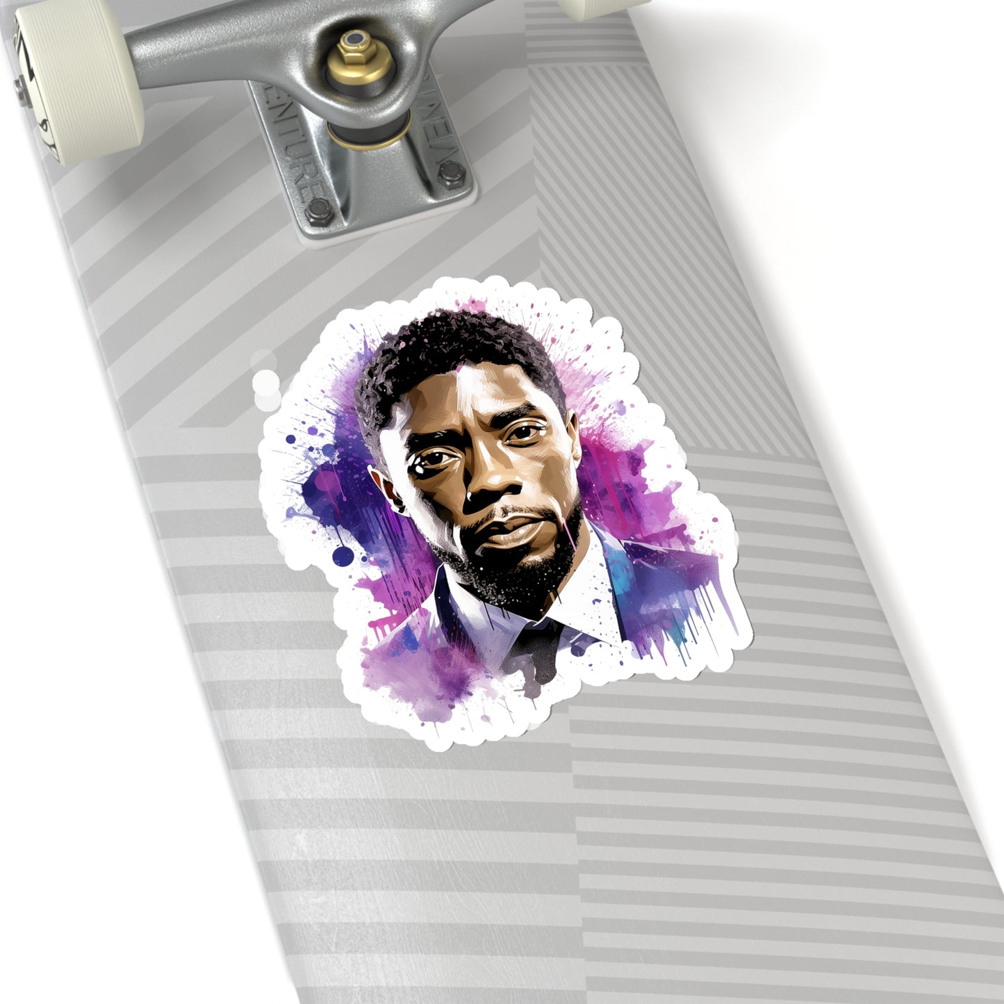 Chadwick Boseman Watercolor Tribute Sticker