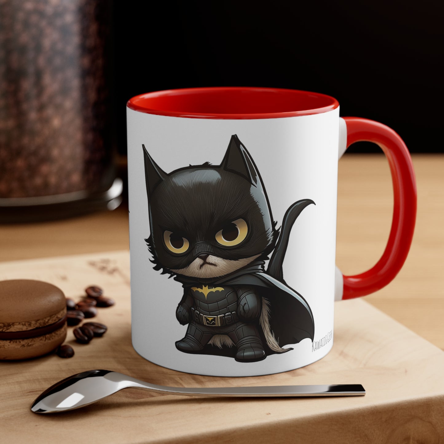 Cute Batcat Mug - Unleash Your Feline Superpowers