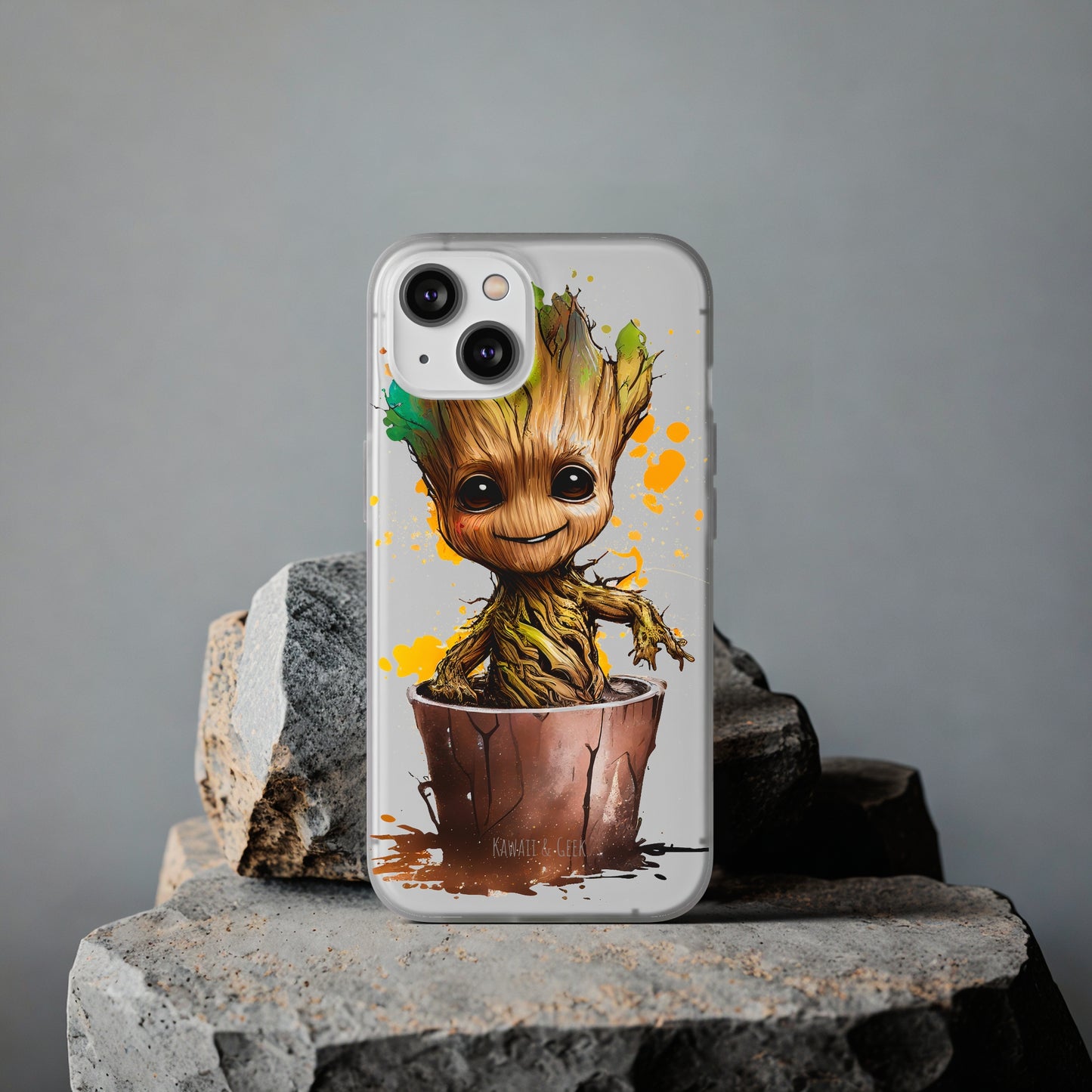 Baby Groot Flexi Phone Case - Add Adorable Charm to Your Device