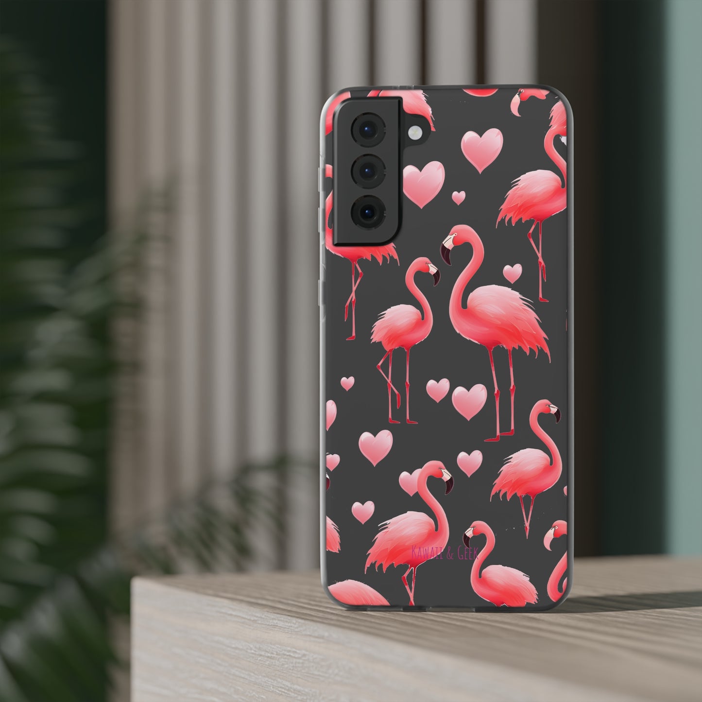 Pink Flamingo Elegance Flexi Phone case