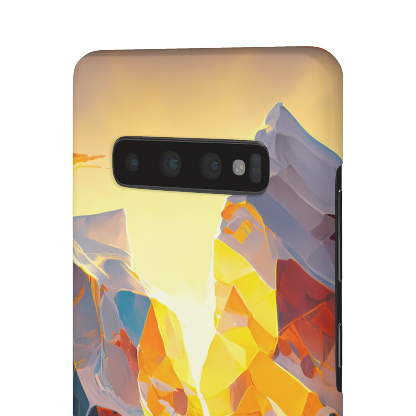 Arctic Landscape and Iceberg at Sunset Phone Case - Capture the Serenity of Nature on Your Device