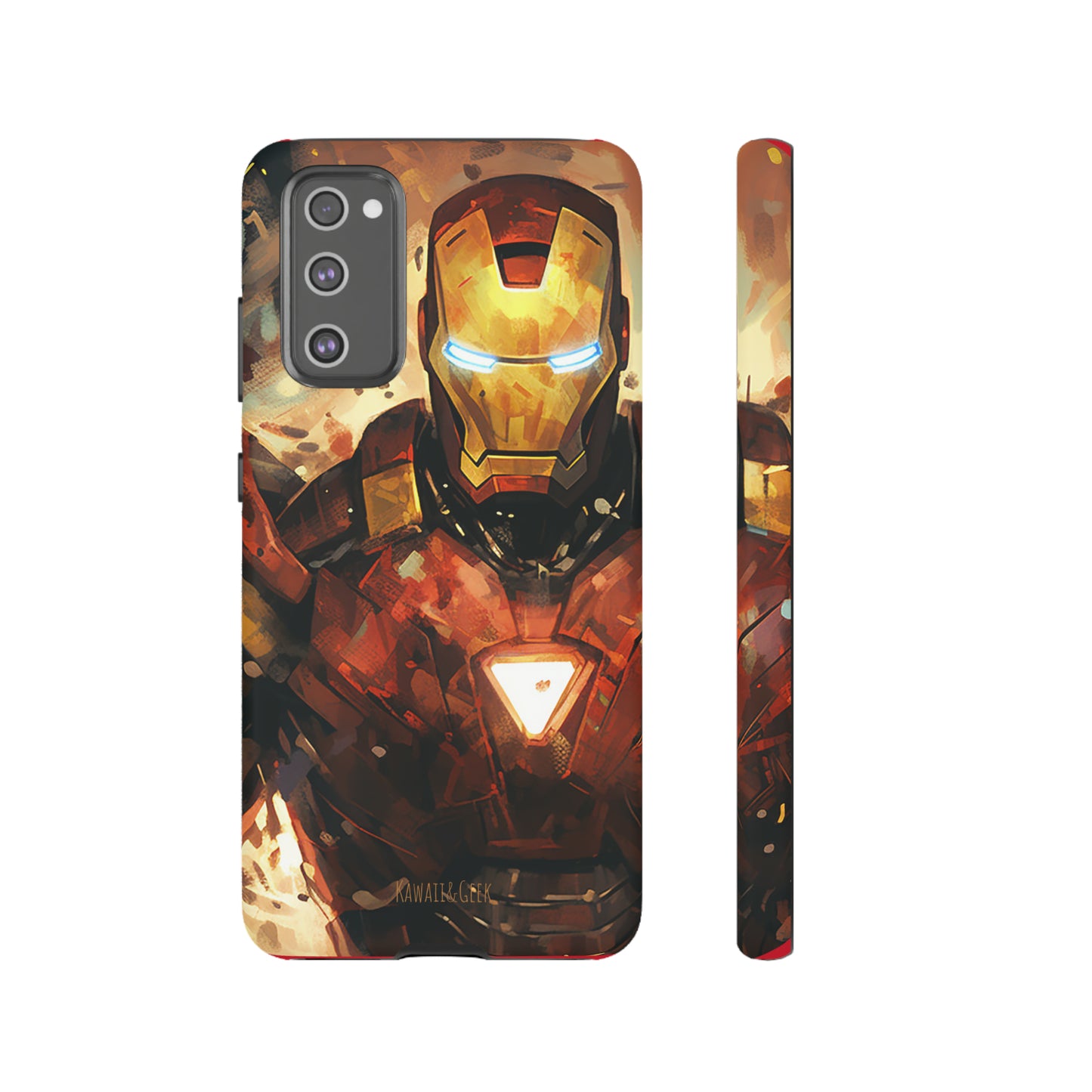 Iron Man Painting Tough Phone Case - Add Some Bold and Unique Style to Your Tech