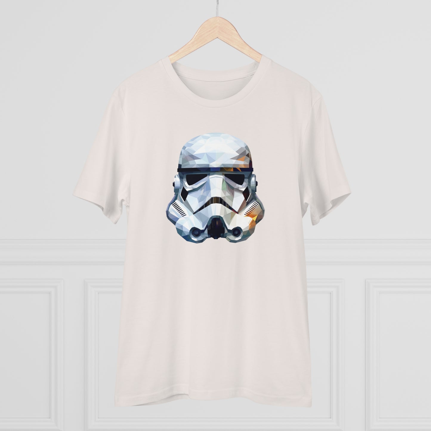 Stormtrooper Polygonal T-Shirt - Embrace Galactic Precision - Star Wars