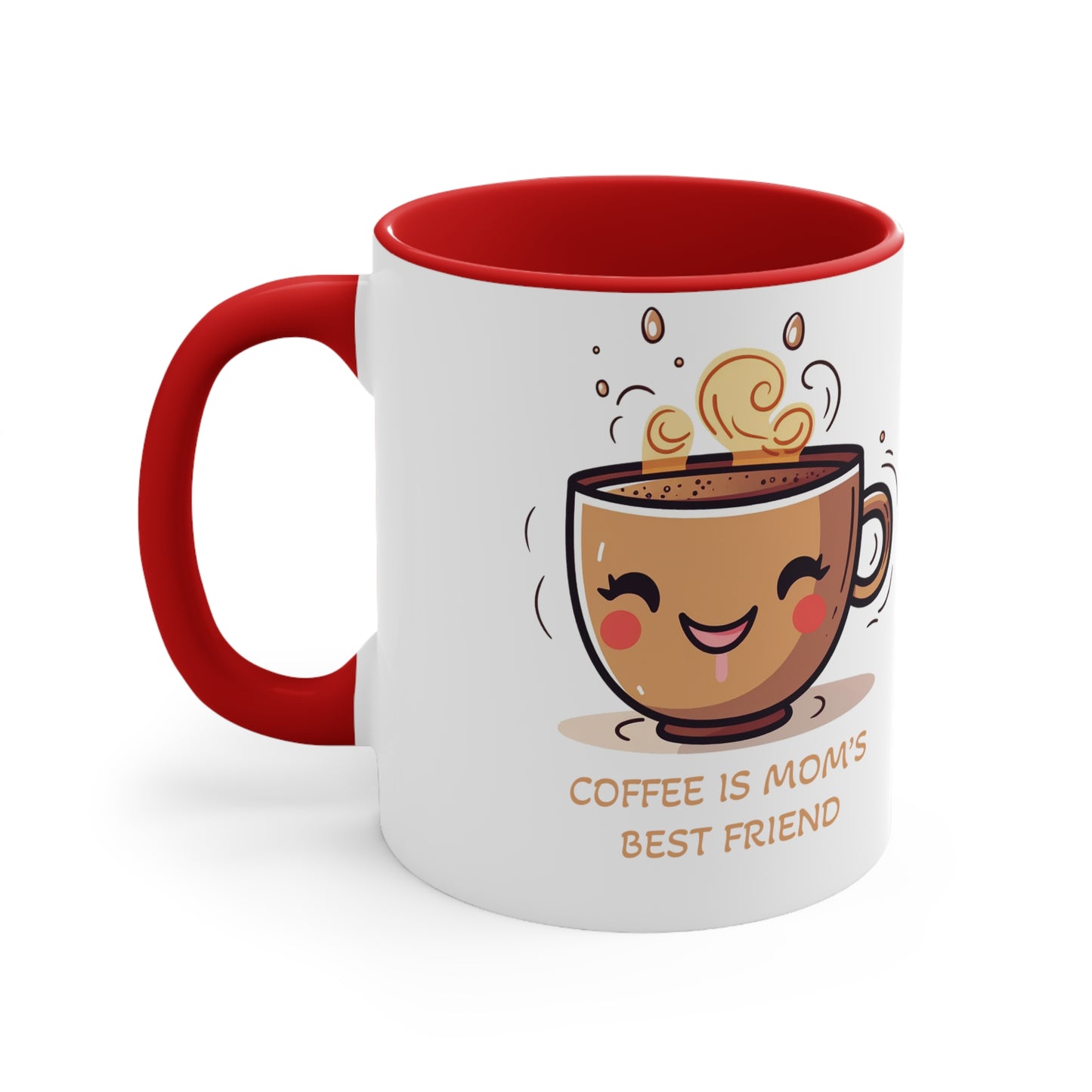 Cute Coffee Mug - A Cup of Joy for Mom with 'Coffee is Mum's Best Friend' - Mother's Day Special