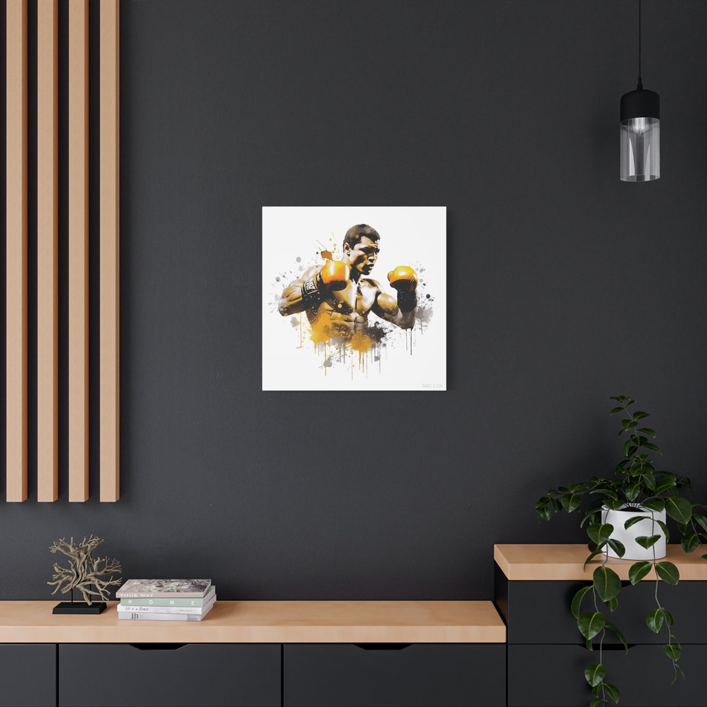 Muhammed Ali Canvas - Celebrate the Legendary Spirit of a Boxing Icon